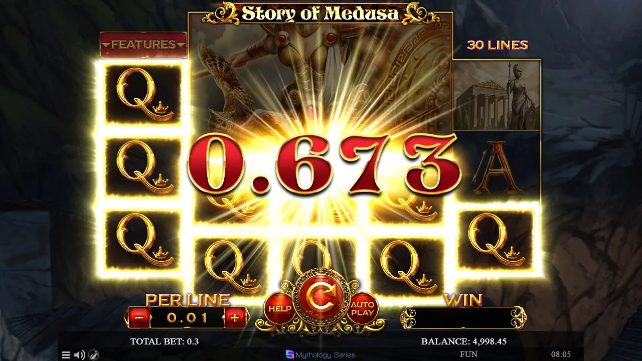 Story Of Medusan voittopop-up