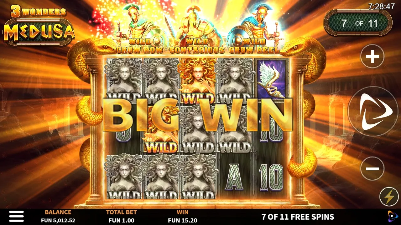 BIG WIN -ruutu