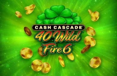 Cash Cascade - 40 Wild Fire 6